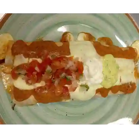 Enchiladas de carne o pollo