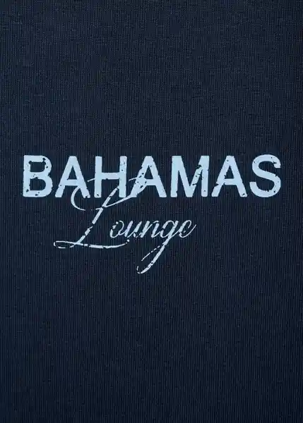 Camiseta Bahamas Navy Talla 21 Teen Niños Mango