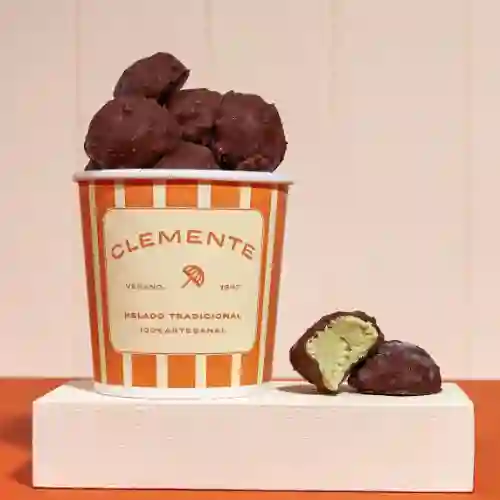 Clementinos Pistacho Cobertura Chocolate