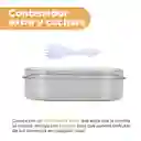 Contenedor de Doble Capa Rosa 1500 mL Serie Miniso
