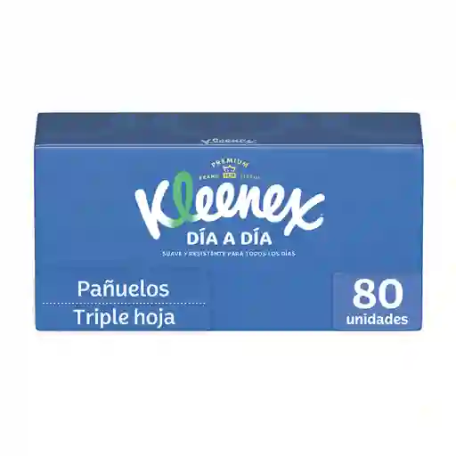 Pañuelo Faciales Kleenex 80 Und