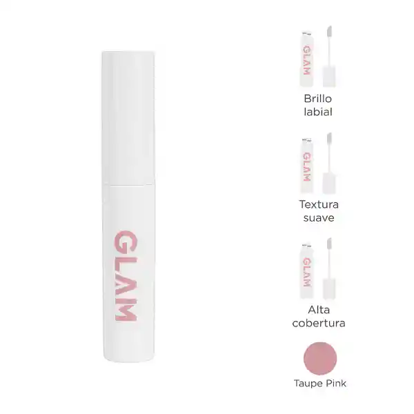 Labial Líquido Matte Taupe Pink Glam 08 Miniso