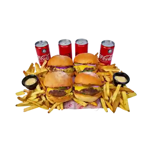 Combo Family Classic Smash Burger