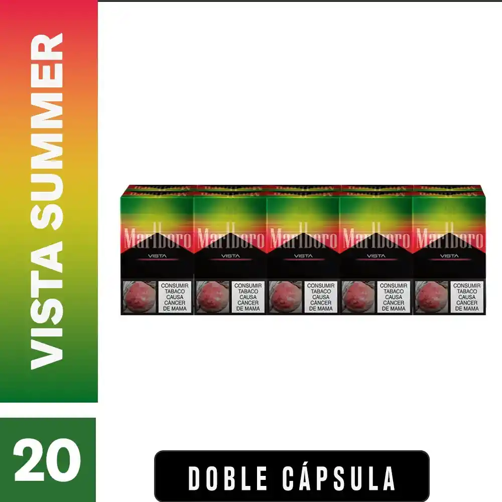 Marlboro Vista Summer X20 Cigarrillos Cartón