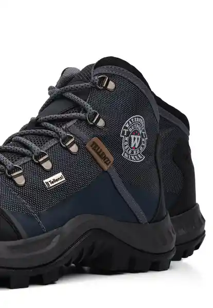 Botas Outdoor Hombre Azul 11610 Talla 38 Tellenzi