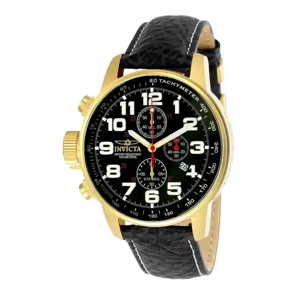 Invicta Reloj Hombre Cuero Modelo 3330