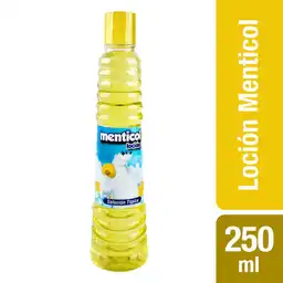 Menticol Locion Amarillo Tapa 250 Ml