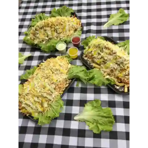 Promo 3 Salchipapas Sencillas