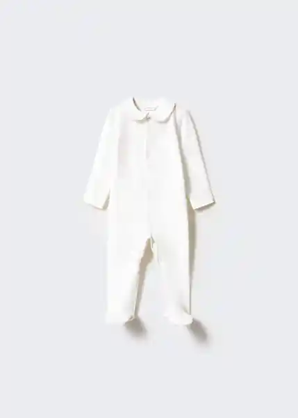 Pijama Night Niños Off White Talla 67 Mango