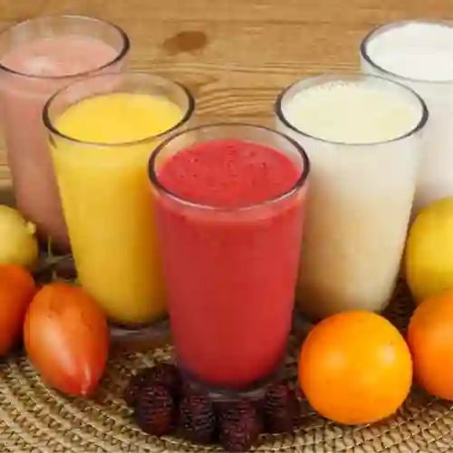 Jugo de Fruta en Leche