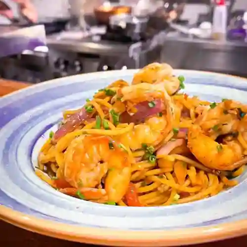 Pasta Nikkei de Camaron