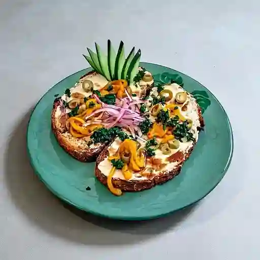 Tostada Veggie
