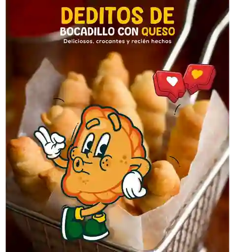 Bocadillo con queso x3