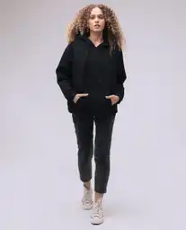 Buzo Mujer Negro Talla XL 680D000 Americanino
