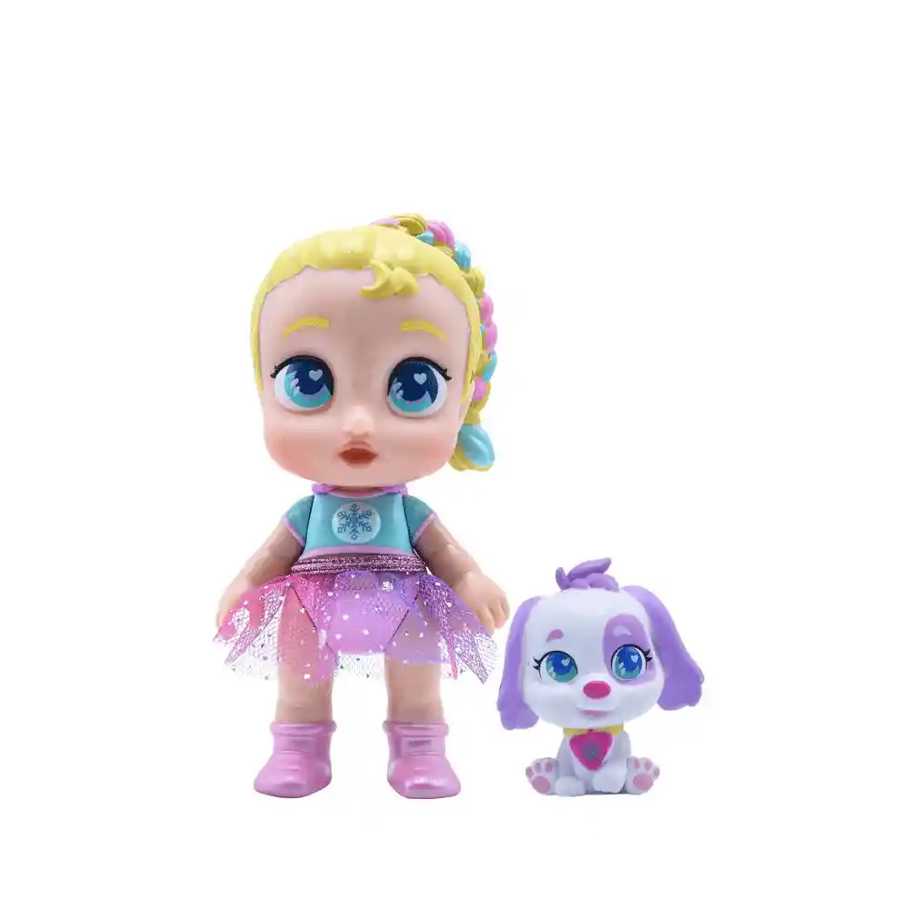 Toy Logic Muñeca Mini Glitzy + Puppy SC044A1