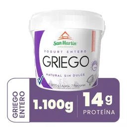 San Martin Yogurt Cremoso Griego Sabor Natural