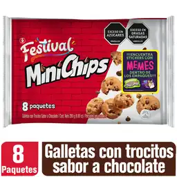 Mini Chips Galletas con Chips de Chocolate