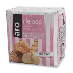 Aro Helado De Fresa