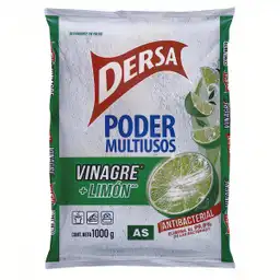 Dersa Detergente Antibacterial Vinagre y Limón en Polvo