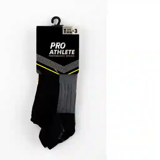 Pro Athlete Medias Deportivas Mujer Negro Talla 45239 PROW2-001