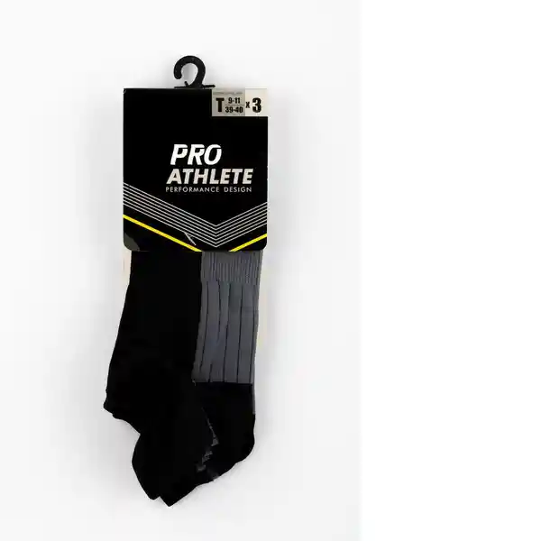 Pro Athlete Medias Deportivas Mujer Negro Talla 45239 PROW2-001