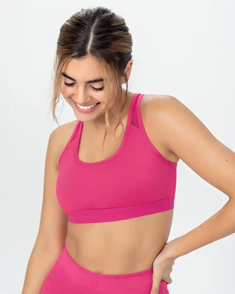 Top Deportivo Basico M - Fucsia