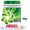 Detergente en Polvo Ariel Triple Poder de 4kg Jabon para Ropa