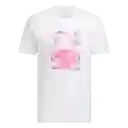 Adidas Camiseta Doodle Manga Corta Lifestyle Hombre Blanco T S