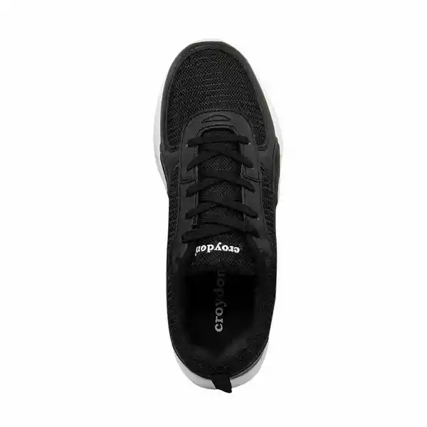 Croydon Tenis Escolares Scoil Para Mujer Negro Talla 40