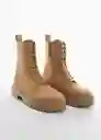 Botas Cari Camel Talla 38 Mujer Mango