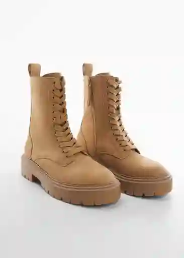 Botas Cari Camel Talla 38 Mujer Mango