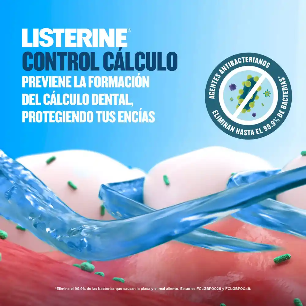 Enjuague Bucal LISTERINE Control Calculo Zero 500 ML