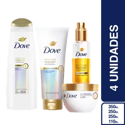 Combo Dove Rutina Peptidos Bond Intense