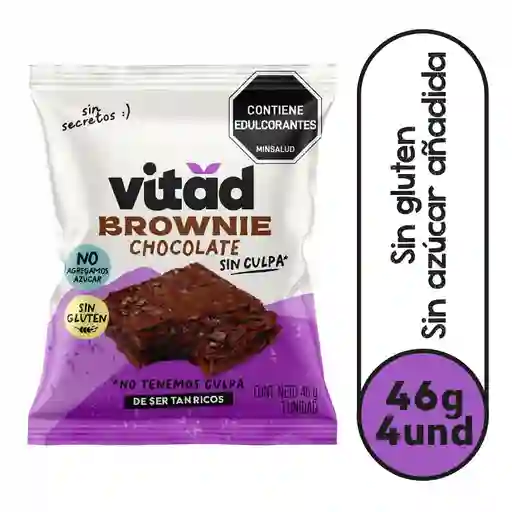 Vitad Brownie sin Azúcar