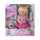Nenuco Muñeca Bebe Fairy Pacifiers Con Cabello 30 cm