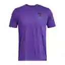 Under Armour Camiseta Brahma Hombre Morado SM 1379839-583