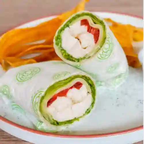 Wrap Mundo Verde + Acompañamiento