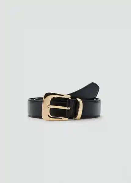 Cinturón Apen Negro Talla L Mujer Mango