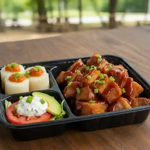 Chicharrón bbq