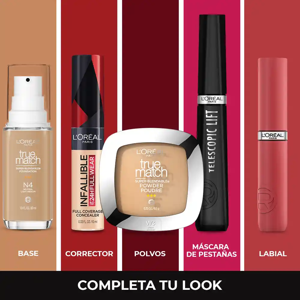 Base Líquida L’Oréal Paris True Match  30 ml