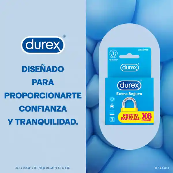 Durex Condón Extra Seguro