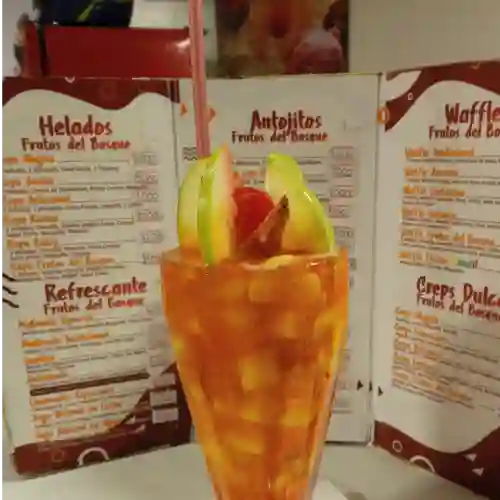 Salpicon con Helado