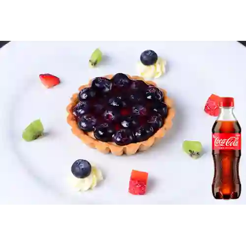 Combo Pie de Arándanos Frescos +Cocacola Orig 400ml