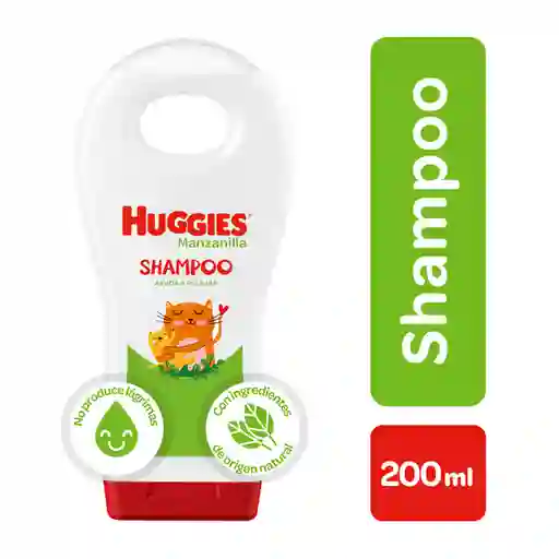 Huggies Shampoo para Bebés Líquido con Manzanilla