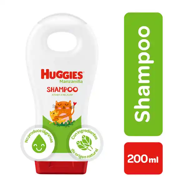 Huggies Shampoo para Bebés Líquido con Manzanilla