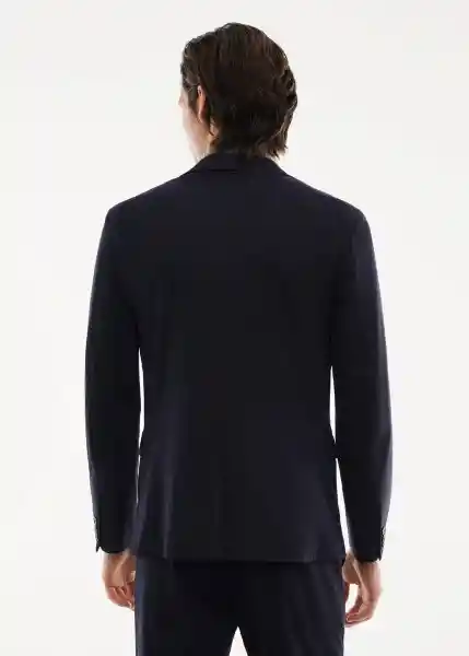 Blazer Americana Fabre Navy Talla 48 Hombre Mango