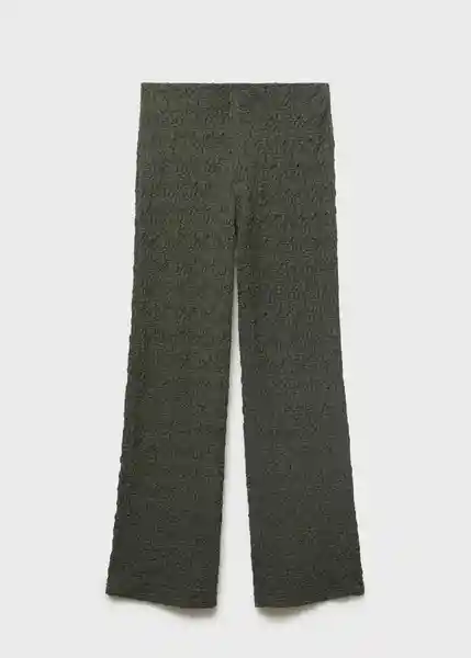 Pantalón Verdi Khaki Talla S Mujer Mango