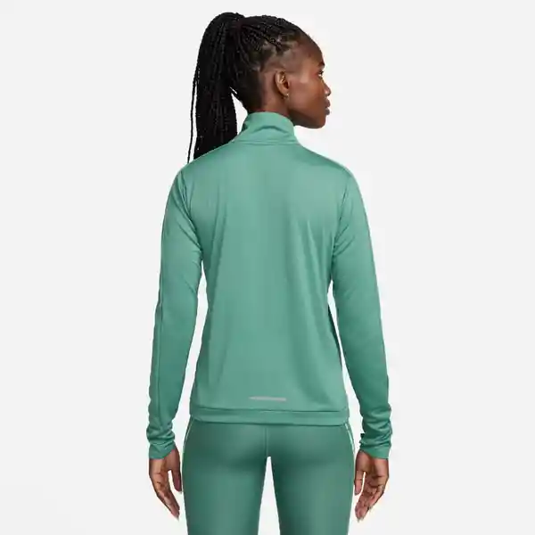 Nike Camiseta W Swsh Hbr Df Hz Mid Para Mujer Verde Talla L