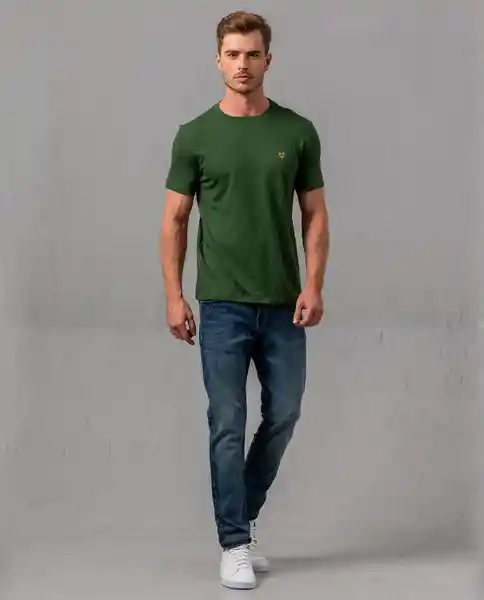 Camiseta Hombre Verde Talla S 190315W Rifle