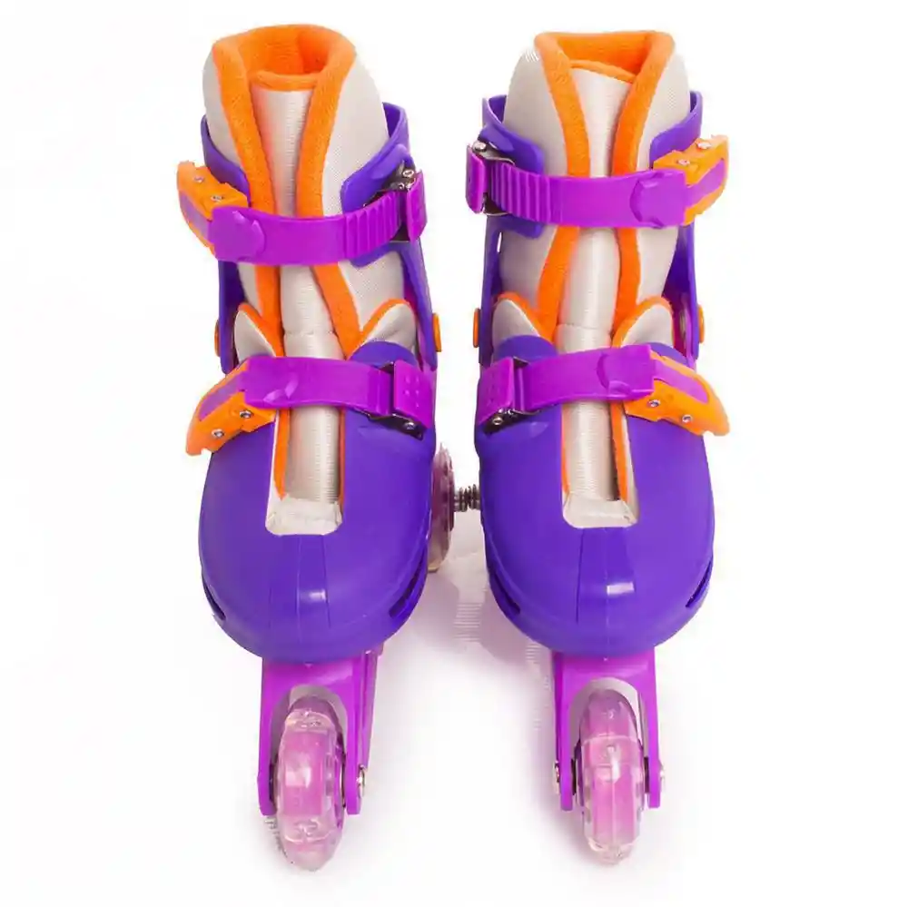 Zoom Patines Tres Ruedas Morado